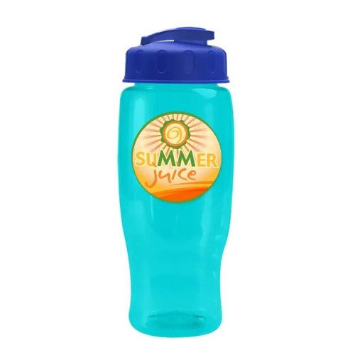 Garyline® Poly+ Recycled Bottle with Flip-Top Lid - 27 oz.