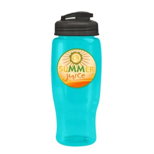 Garyline® Poly+ Recycled Bottle with Flip-Top Lid - 27 oz.