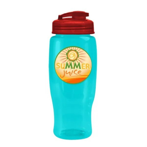 Garyline® Poly+ Recycled Bottle with Flip-Top Lid - 27 oz.