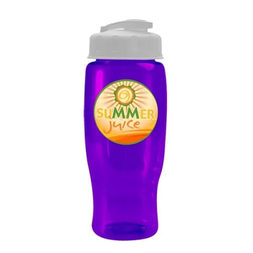 Garyline® Poly+ Recycled Bottle with Flip-Top Lid - 27 oz.