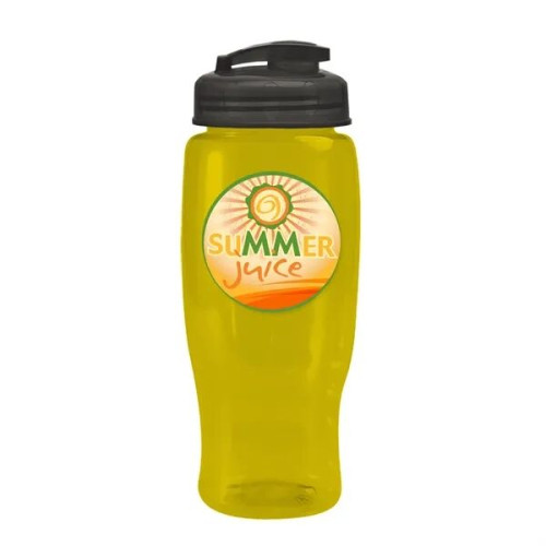 Garyline® Poly+ Recycled Bottle with Flip-Top Lid - 27 oz.