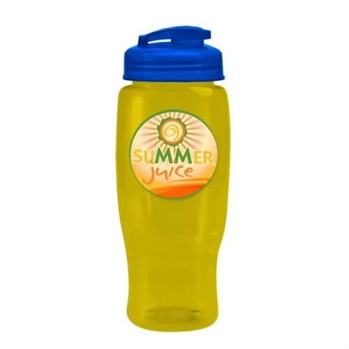 Garyline® Poly+ Recycled Bottle with Flip-Top Lid - 27 oz.