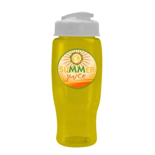 Garyline® Poly+ Recycled Bottle with Flip-Top Lid - 27 oz.