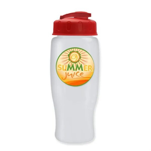 Garyline® Poly+ Recycled Bottle with Flip-Top Lid - 27 oz.