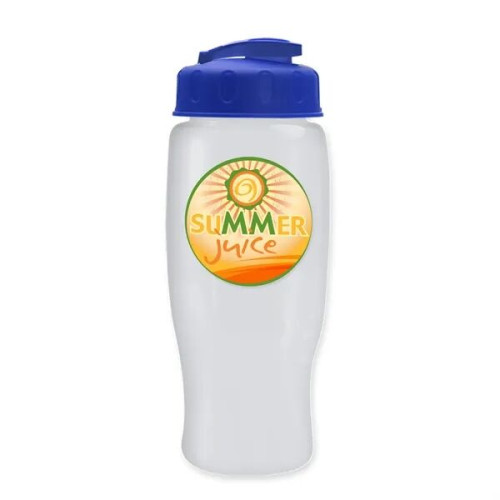 Garyline® Poly+ Recycled Bottle with Flip-Top Lid - 27 oz.