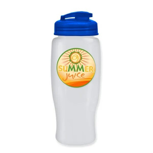 Garyline® Poly+ Recycled Bottle with Flip-Top Lid - 27 oz.