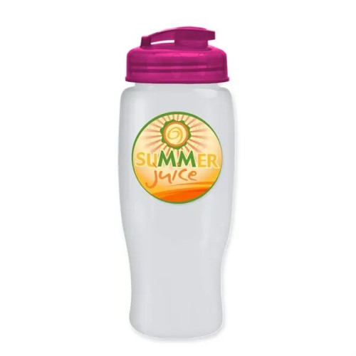 Garyline® Poly+ Recycled Bottle with Flip-Top Lid - 27 oz.