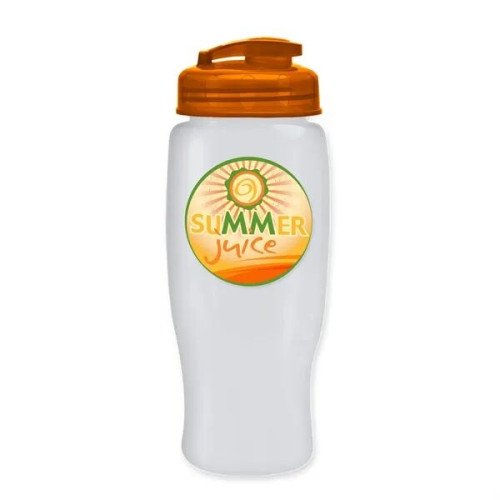 Garyline® Poly+ Recycled Bottle with Flip-Top Lid - 27 oz.