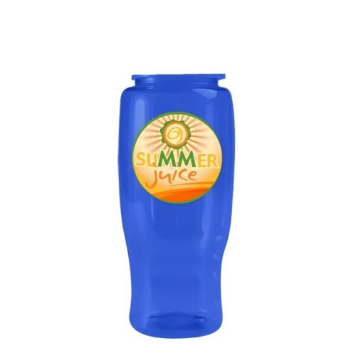 Garyline® Poly+ Recycled Bottle with Flip-Top Lid - 27 oz.