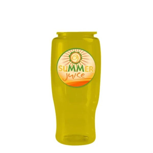 Garyline® Poly+ Recycled Bottle with Flip-Top Lid - 27 oz.