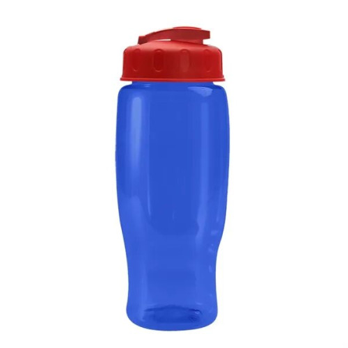 Garyline® Poly+ Recycled Bottle with Flip-Top Lid - 27 oz.