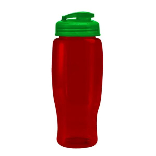 Garyline® Poly+ Recycled Bottle with Flip-Top Lid - 27 oz.