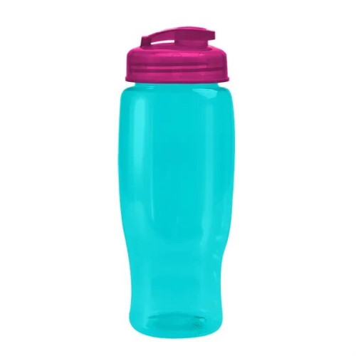 Garyline® Poly+ Recycled Bottle with Flip-Top Lid - 27 oz.