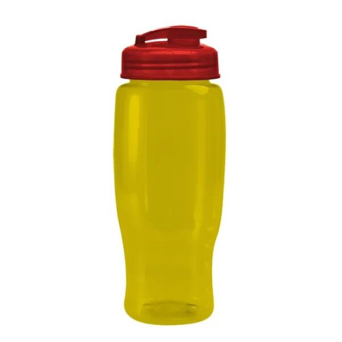 Garyline® Poly+ Recycled Bottle with Flip-Top Lid - 27 oz.