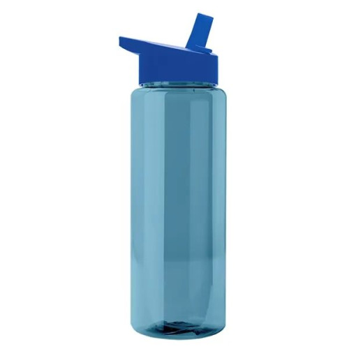 Garyline® Slim Fit RPET Bottle with Flip-Straw Lid - 32 oz.