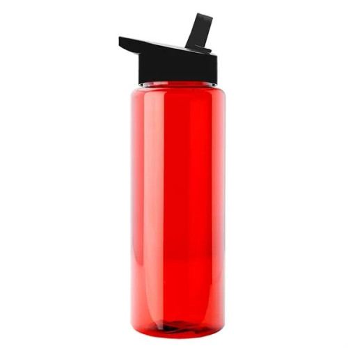 Garyline® Slim Fit RPET Bottle with Flip-Straw Lid - 32 oz.