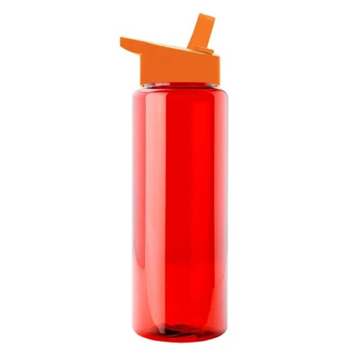 Garyline® Slim Fit RPET Bottle with Flip-Straw Lid - 32 oz.