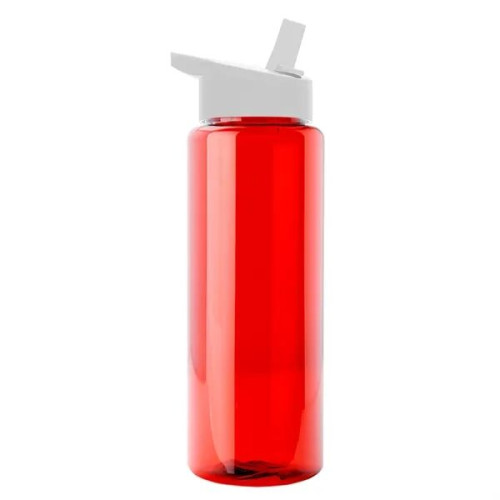 Garyline® Slim Fit RPET Bottle with Flip-Straw Lid - 32 oz.