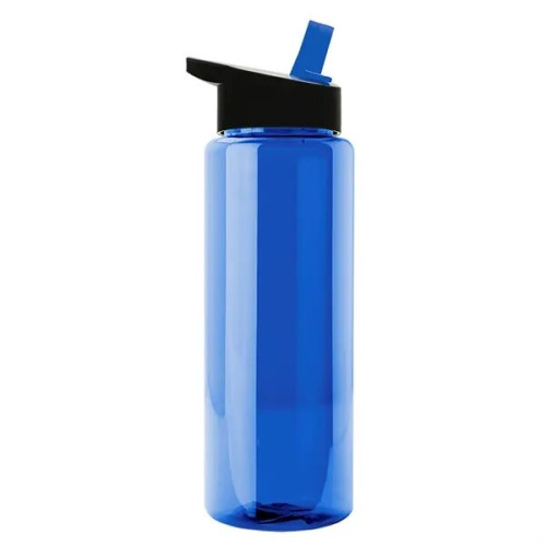Garyline® Slim Fit RPET Bottle with Flip-Straw Lid - 32 oz.
