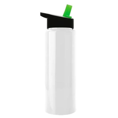 Garyline® Slim Fit RPET Bottle with Flip-Straw Lid - 32 oz.