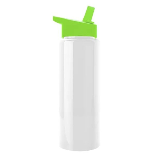 Garyline® Slim Fit RPET Bottle with Flip-Straw Lid - 32 oz.