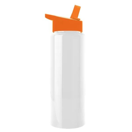 Garyline® Slim Fit RPET Bottle with Flip-Straw Lid - 32 oz.