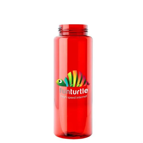 Garyline® Slim Fit RPET Bottle with Flip-Straw Lid - 32 oz.