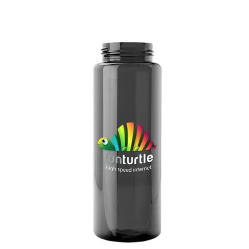 Garyline® Slim Fit RPET Bottle with Flip-Straw Lid - 32 oz.