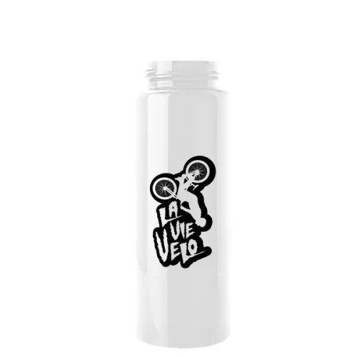 Garyline® Slim Fit RPET Bottle with Flip-Straw Lid - 32 oz.
