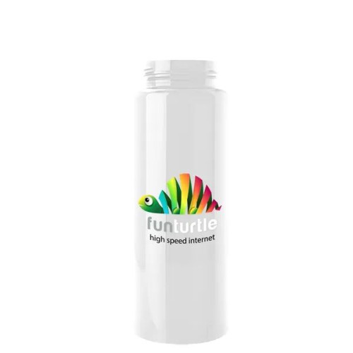 Garyline® Slim Fit RPET Bottle with Flip-Straw Lid - 32 oz.