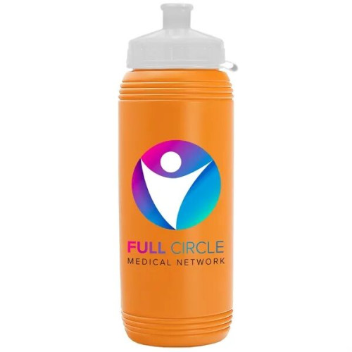 Garyline® Pint Sport Bottle with Tethered Push-Pull Lid -...