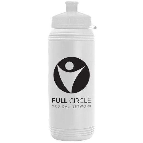 Garyline® Pint Sport Bottle with Tethered Push-Pull Lid -...