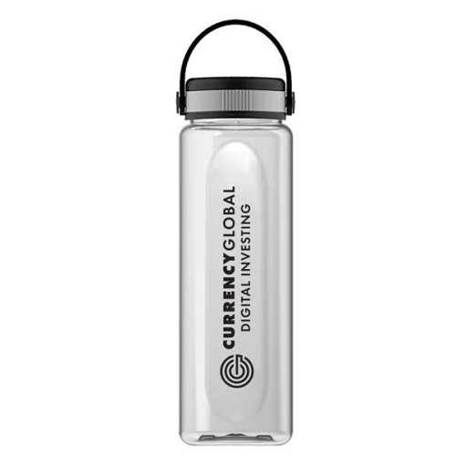 Garyline® Boss Embossed RPET Bottle with Grip Lid - 26 oz.