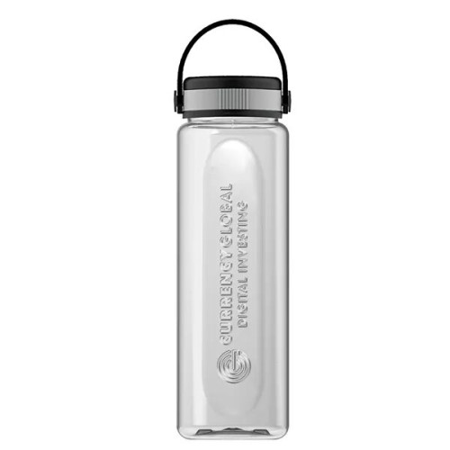 Garyline® Boss Embossed RPET Bottle with Grip Lid - 26 oz.