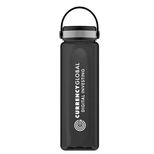 Garyline® Boss Embossed RPET Bottle with Grip Lid - 26 oz.