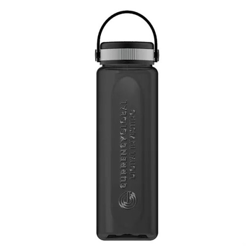 Garyline® Boss Embossed RPET Bottle with Grip Lid - 26 oz.