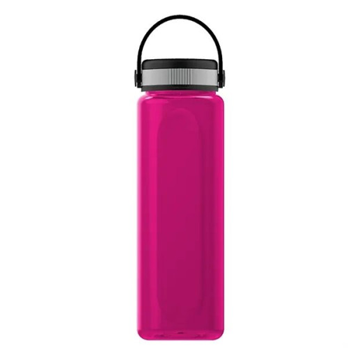 Garyline® Boss Embossed RPET Bottle with Grip Lid - 26 oz.
