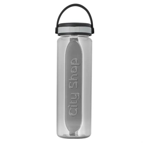 Garyline® Boss Embossed RPET Bottle with Grip Lid - 26 oz.