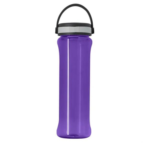 Garyline® Boss Embossed RPET Bottle with Grip Lid - 26 oz.