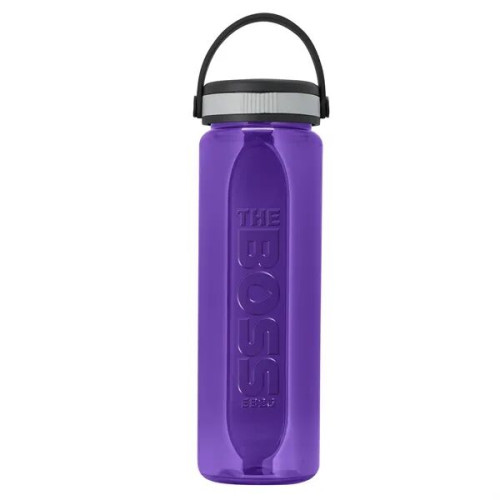 Garyline® Boss Embossed RPET Bottle with Grip Lid - 26 oz.