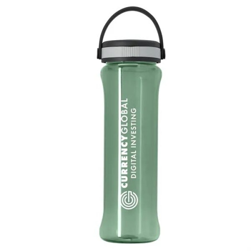 Garyline® Boss Embossed RPET Bottle with Grip Lid - 26 oz.