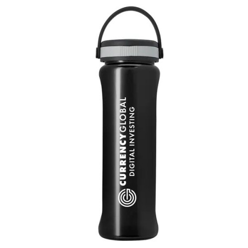 Garyline® Boss Embossed RPET Bottle with Grip Lid - 26 oz.
