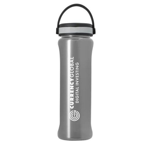 Garyline® Boss Embossed RPET Bottle with Grip Lid - 26 oz.