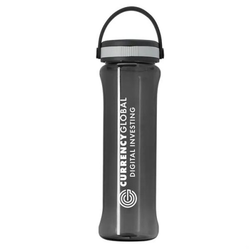Garyline® Boss Embossed RPET Bottle with Grip Lid - 26 oz.