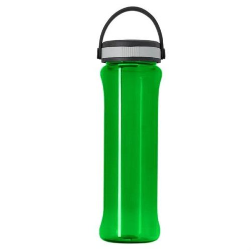 Garyline® Boss Embossed RPET Bottle with Grip Lid - 26 oz.