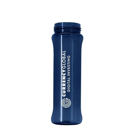 Garyline® Boss Embossed RPET Bottle with Grip Lid - 26 oz.
