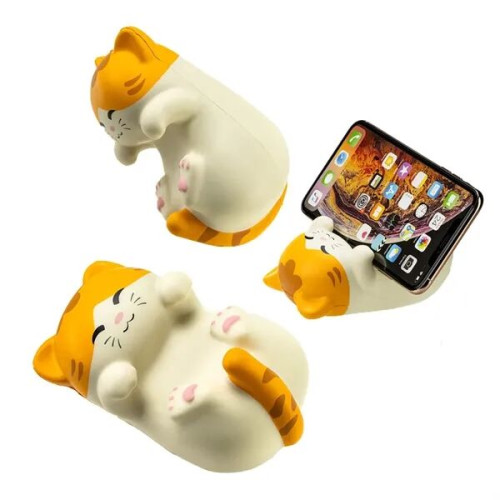 Kute Kitty - Munchkin Cat Stress Reliever & Phone Holder