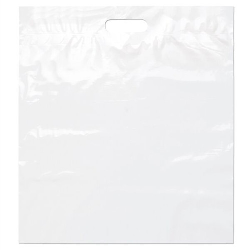 18W x 20H Die Cut Handle Bag - Flexo Ink Print