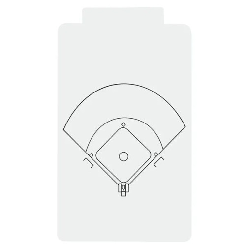 Garyline® Sports Clipboard with Jumbo Clip