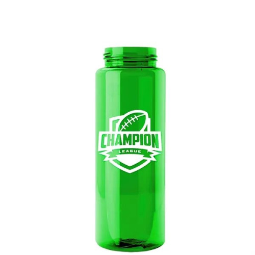 Garyline® Guzzler Bottle with Ring-Straw Lid - 32 oz.